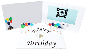Happy Bday Cake Video-Geburtstagsgrußkarte