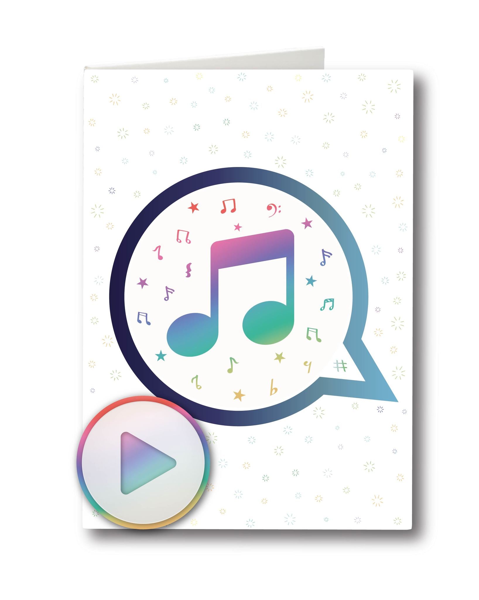 Personalisierbare Audiogrußkarte - Mit Sound, 16 MB Speicher & USB-C Anschluss